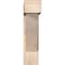 Ekena Millwork Traditional Block Smooth Bracket w/ Offset Brace, Douglas Fir, 7 1/2"W x 30"D x 30"H BKT0806X30X30TRA05SDF - alternate 2
